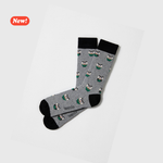 Load image into Gallery viewer, Calzini BeOwl Grigio - in Cotone Organico