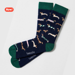 Load image into Gallery viewer, Calzini BePets Blue - in cotone organico