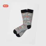 Load image into Gallery viewer, Calzini BePets Grigio - in Cotone Organico