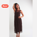 Carica l'immagine nel visualizzatore di Gallery, Abito smanicato in pizzo