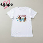 Load image into Gallery viewer, T-shirt donna "Puppy saves the world"