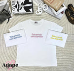 Carica l'immagine nel visualizzatore di Gallery, T-shirt donna "Tutto procede come imprevisto"