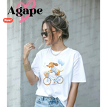 Load image into Gallery viewer, T-shirt donna bassotto in bici