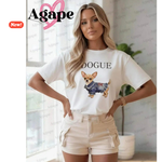 Carica l'immagine nel visualizzatore di Gallery, T-shirt donna chiwawa jeans biondo