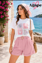 Load image into Gallery viewer, T-shirt Fiori Cuore