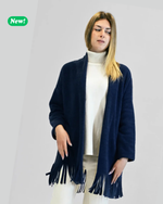 Carica l'immagine nel visualizzatore di Gallery, Cardigan con frange