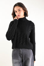 Load image into Gallery viewer, Maglione lavorazione a trecce