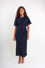 Carica l'immagine nel visualizzatore di Gallery, Abito con drappeggio