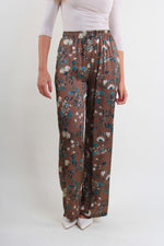 Carica l'immagine nel visualizzatore di Gallery, Pantaloni palazzo con stampa floreale
