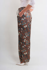 Carica l'immagine nel visualizzatore di Gallery, Pantaloni palazzo con stampa floreale