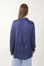 Load image into Gallery viewer, Camicia Satin con colletto classico