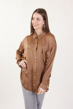 Load image into Gallery viewer, Camicia Satin con colletto classico