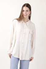 Load image into Gallery viewer, Camicia Satin con colletto classico