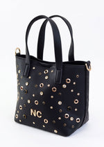 Carica l'immagine nel visualizzatore di Gallery, Mini borsa Tote con cristalli NC