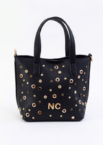 Carica l'immagine nel visualizzatore di Gallery, Mini borsa Tote con cristalli NC