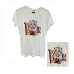 Load image into Gallery viewer, T-Shirt con stampa e strass