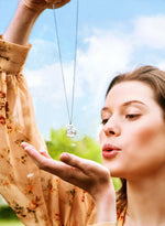 Carica l'immagine nel visualizzatore di Gallery, Collana dei desideri Make your wish “Soffione”