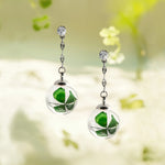 Load image into Gallery viewer, Orecchini della fortuna “Quadrifoglio”