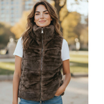 Load image into Gallery viewer, Gilet in ecopelle