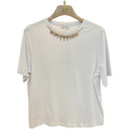 Load image into Gallery viewer, T-shirt con inserto gioiello
