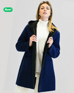 Load image into Gallery viewer, Cappotto lungo in lana