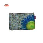 Load image into Gallery viewer, Blue Flower Pochette Linea Pocket Bertoni