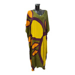 Carica l'immagine nel visualizzatore di Gallery, Kaftano dipinto a mano