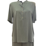 Carica l'immagine nel visualizzatore di Gallery, Blusa con colletto alla coreana