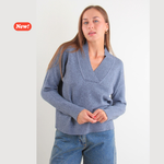 Carica l'immagine nel visualizzatore di Gallery, Maglia con finiture a coste