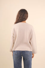 Load image into Gallery viewer, Cardigan con bottoni dorati