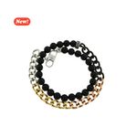 Load image into Gallery viewer, Bracciale doppia fantasia