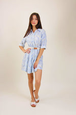 Load image into Gallery viewer, Abito chemisier con cintura