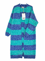 Load image into Gallery viewer, Cardigan rigato lungo