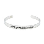 Carica l'immagine nel visualizzatore di Gallery, Bracciale rigido “Esprimi un desiderio”