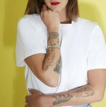 Load image into Gallery viewer, Bracciale rigido “Ascolta il tuo cuore”