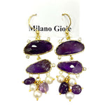 Load image into Gallery viewer, Orecchini multi pietre