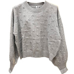 Carica l'immagine nel visualizzatore di Gallery, Maglione corto a girocollo