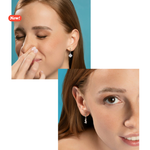 Load image into Gallery viewer, Orecchini anelle “La Sirenetta e la sua conchiglia”