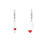 Load image into Gallery viewer, Orecchini anelle “Note di magia”