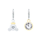 Carica l'immagine nel visualizzatore di Gallery, Orecchini anelle “Cenerentola story”