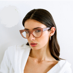 Carica l'immagine nel visualizzatore di Gallery, Occhiali Big Cat Eye vista