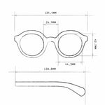 Load image into Gallery viewer, Occhiali LAURO round