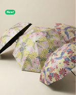 Load image into Gallery viewer, Ombrello floreale retrò e bastone da passeggio