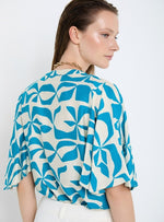 Carica l'immagine nel visualizzatore di Gallery, Camicia con stampa astratta