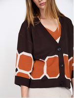 Load image into Gallery viewer, Giacca in maglia Jacquard