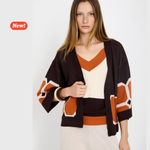 Load image into Gallery viewer, Giacca in maglia Jacquard