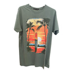 Carica l'immagine nel visualizzatore di Gallery, T-shirt uomo stampa Surf