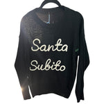 Carica l'immagine nel visualizzatore di Gallery, Maglioncino con scritta " Santa subito"