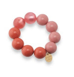 Carica l'immagine nel visualizzatore di Gallery, Bracciale elastico con perle