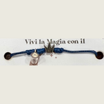 Load image into Gallery viewer, Bracciale fili magico ditale e corona